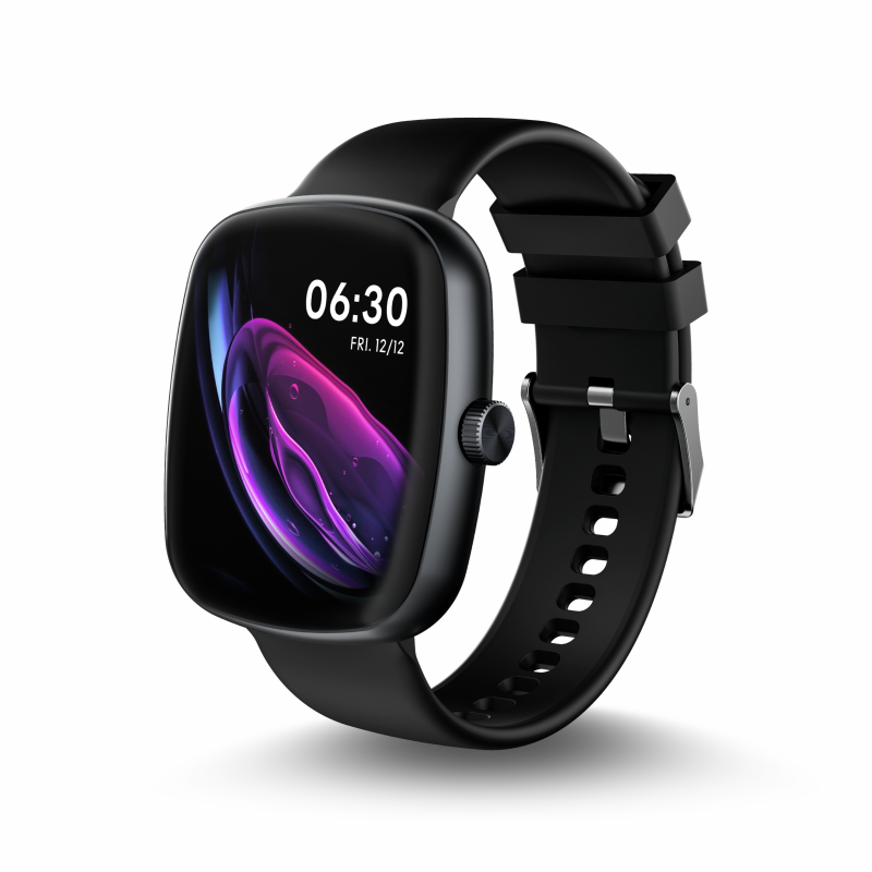 Cellecor Lumora E5 Plus Black Bluetooth Calling Smartwatch With Fitness & Health Tracking