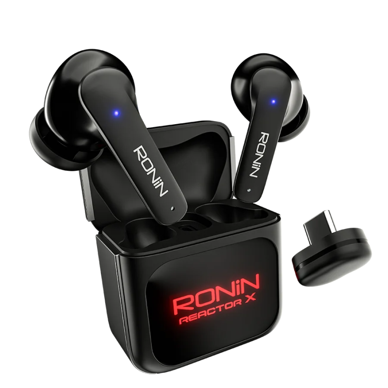 Reactor X R-7095 Gaming Wireless Earbuds With Immersive Audio & Low Latency