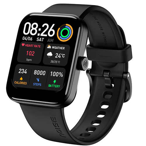 Noise Colorfit Caliber Go Smartwatch With Fitness & Health Tracking