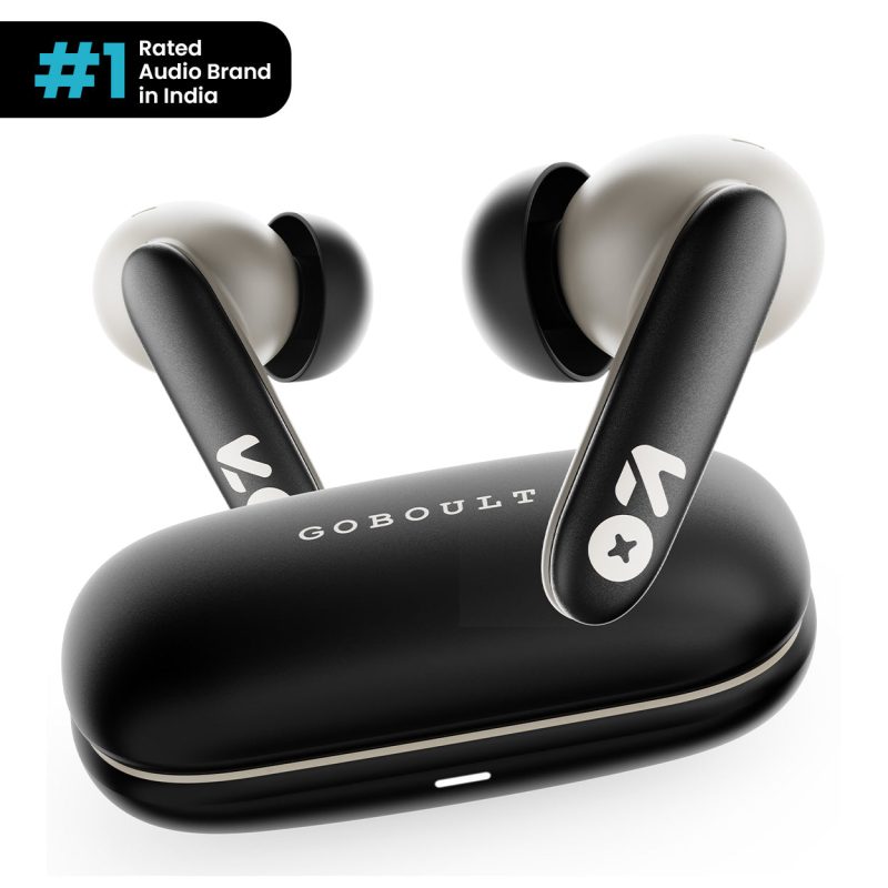 Y1 V2.0 Black Onyx Wireless Earbuds With Clear Audio & Deep Bass