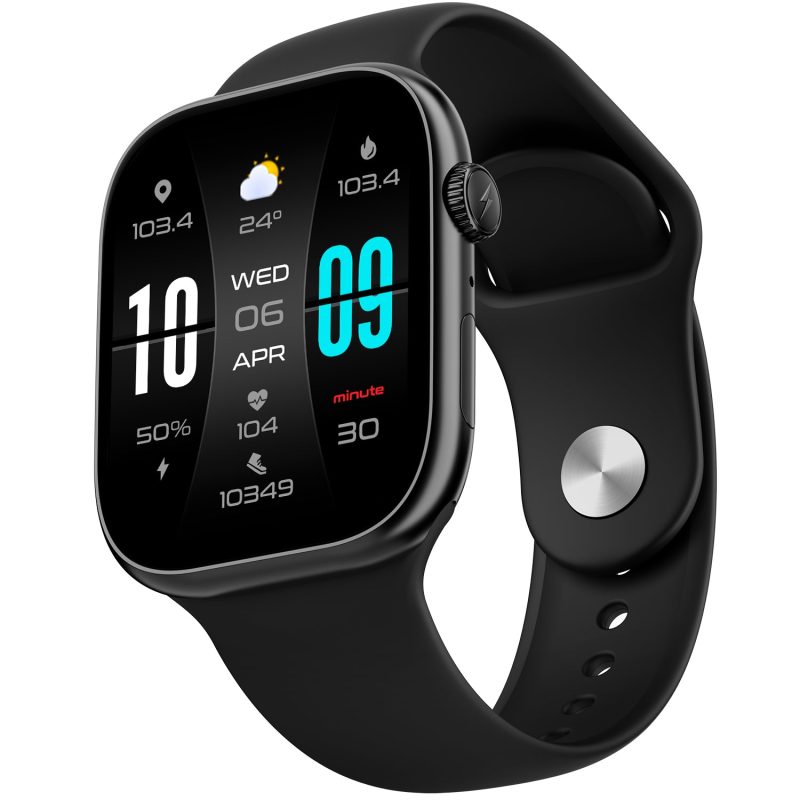 Ring X Black Smart Ring With Health & Fitness Monitoring