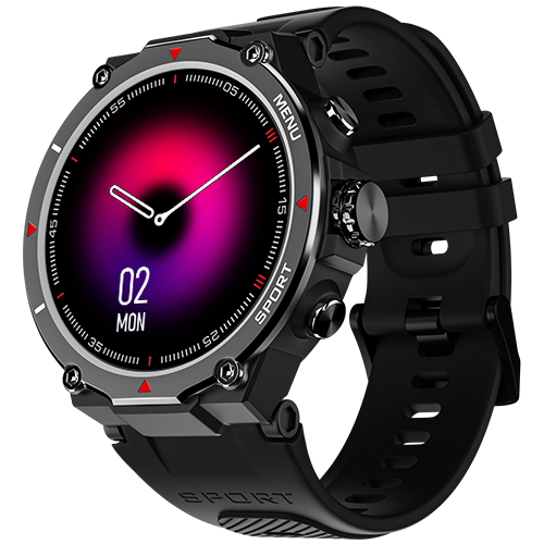 Noisefit Force Round Smartwatch With Fitness & Health Tracking