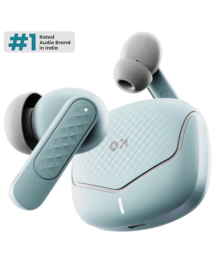 Z40 V2.0 Arctic Blue Wireless Earbuds With Clear Audio & Deep Bass