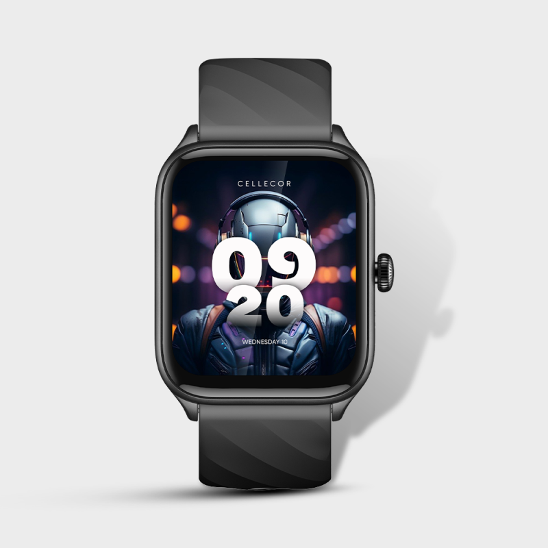 Cellecor M1 Stew Smartwatch With Fitness & Health Tracking