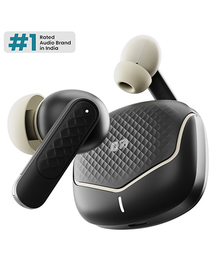 Z40 V2.0 Opal Black Wireless Earbuds With Rich Sound & Deep Bass