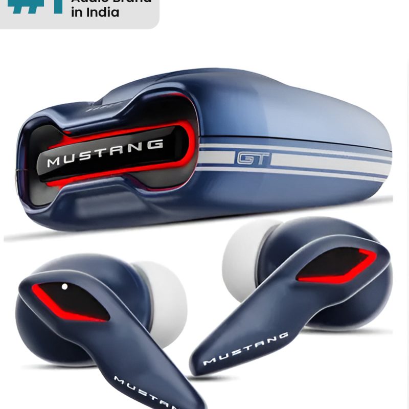 Mustang Official Collab Torq Wireless Earbuds With Immersive Sound & Powerful Bass
