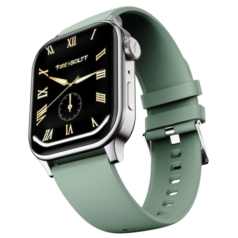 Rise Ice Grey Elegant Smartwatch With Fitness & Health Monitoring