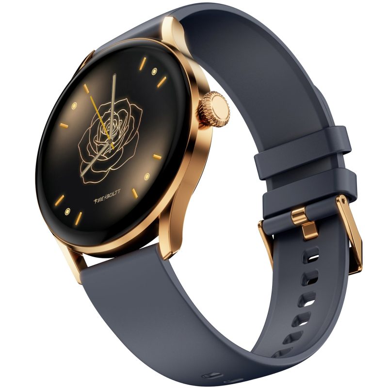 Glitz Midnight Navy Stylish Smartwatch With Fitness & Health Monitoring