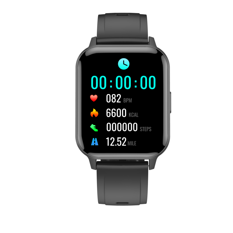 Bold Stylish Smartwatch With Fitness & Health Monitoring