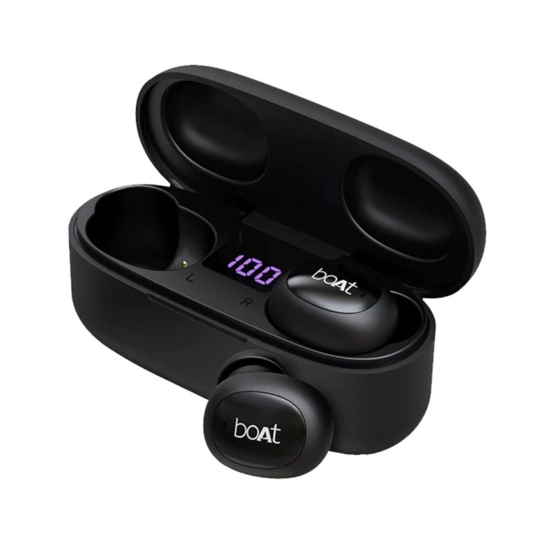 Boat Airdopes 121 V2 Tws Earbuds With Bluetooth 5.0, Ipx4 Water Resistance, Voice Assistant & 14-Hour Playback