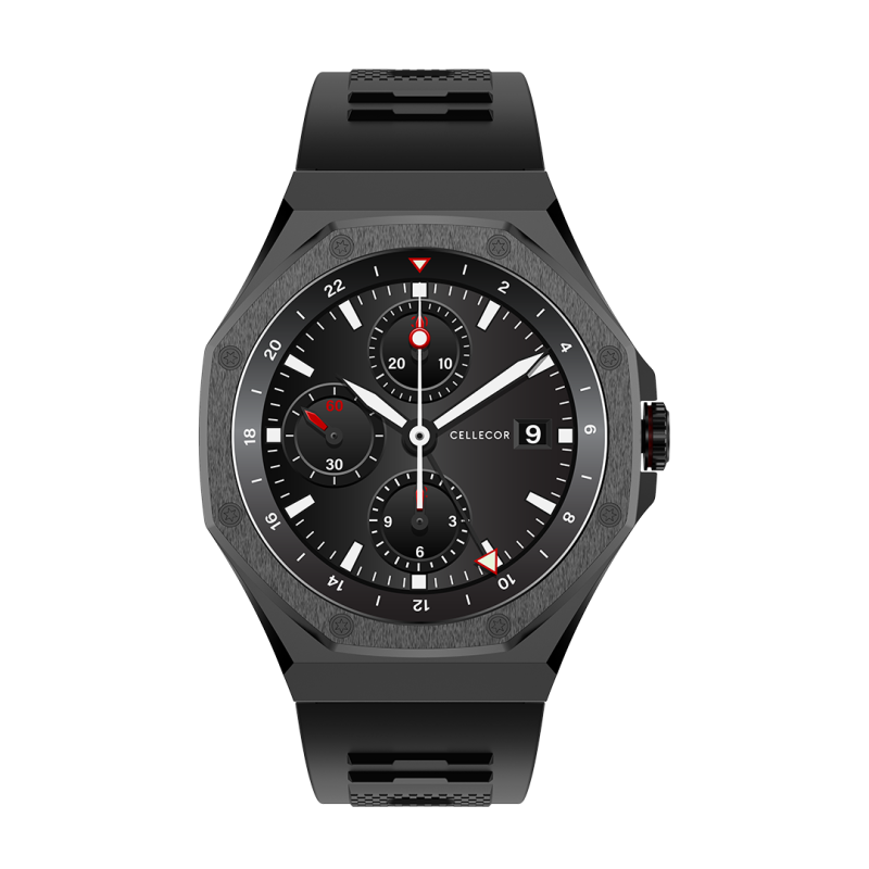 Cellecor E4 Edge Smartwatch With Fitness Tracking & Smart Features