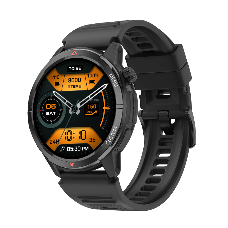 Noisefit Endeavour 2 Smartwatch With Fitness Tracking & Health Monitoring