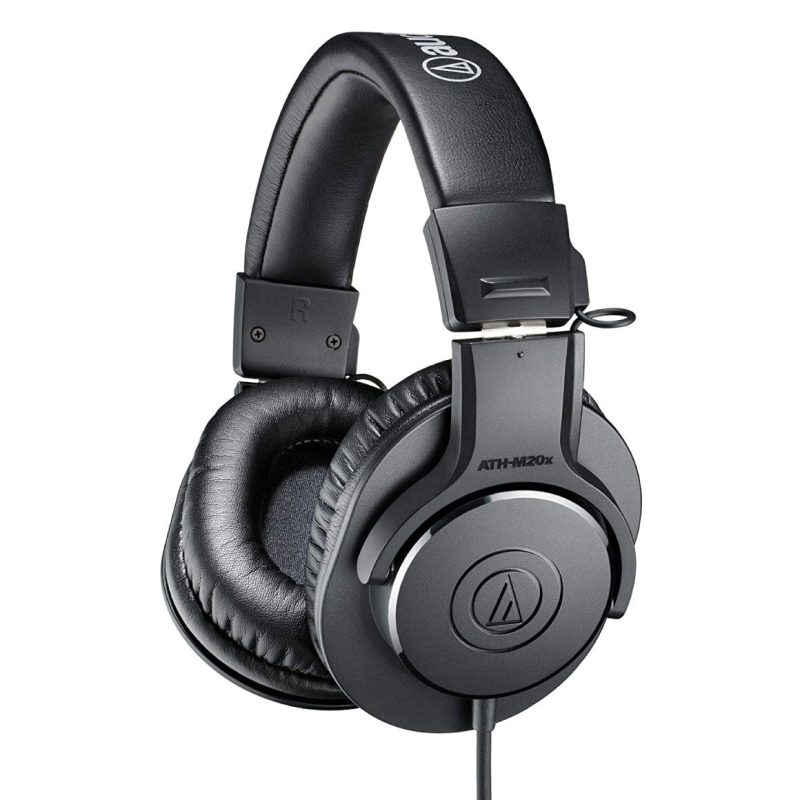 Audio-Technica Ath-M20X Professional Monitor Headphones For Studio Audio & Clear Sound
