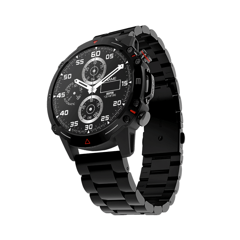R-012 Luxe Premium Smartwatch With Fitness & Health Tracking