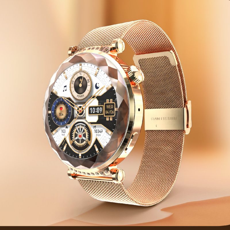 Stella Elegant Smartwatch With Fitness Tracking & Smart Notifications