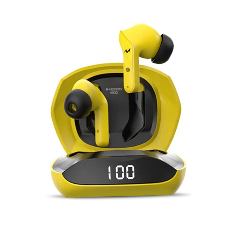 Tempt Thunder Tws Wireless Earbuds With Oxyacoustics, 10Mm Bass Drivers, Passive Noise Cancellation & 24-Hour Playtime