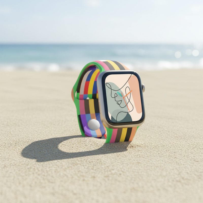 Aura Elegant Smartwatch With Fitness & Health Tracking