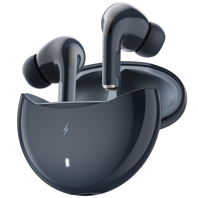Firepods Aero Blue Tws Wireless Earbuds With Clear Audio & Powerful Bass
