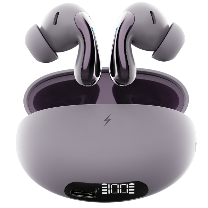 Firepods Aero Drift Lilac Tws Wireless Earbuds With Rich Sound & Clear Audio