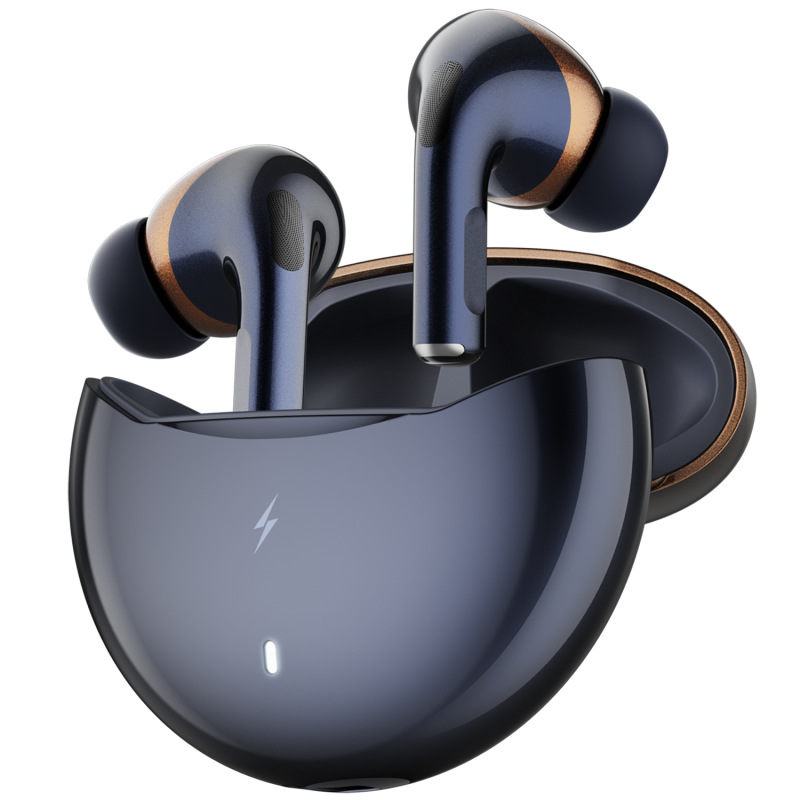 Firepods Aero Pro Blue Tws Wireless Earbuds With Powerful Bass & Clear Sound