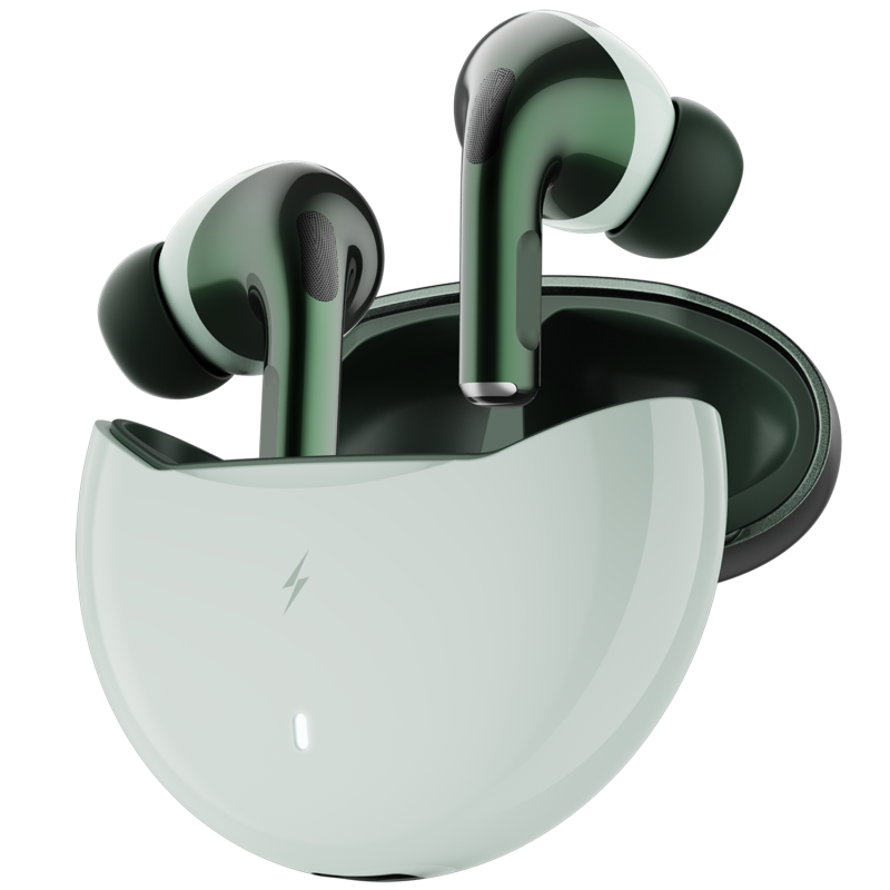 Firepods Aero Pro Sage Tws Wireless Earbuds With Immersive Sound & Clear Audio