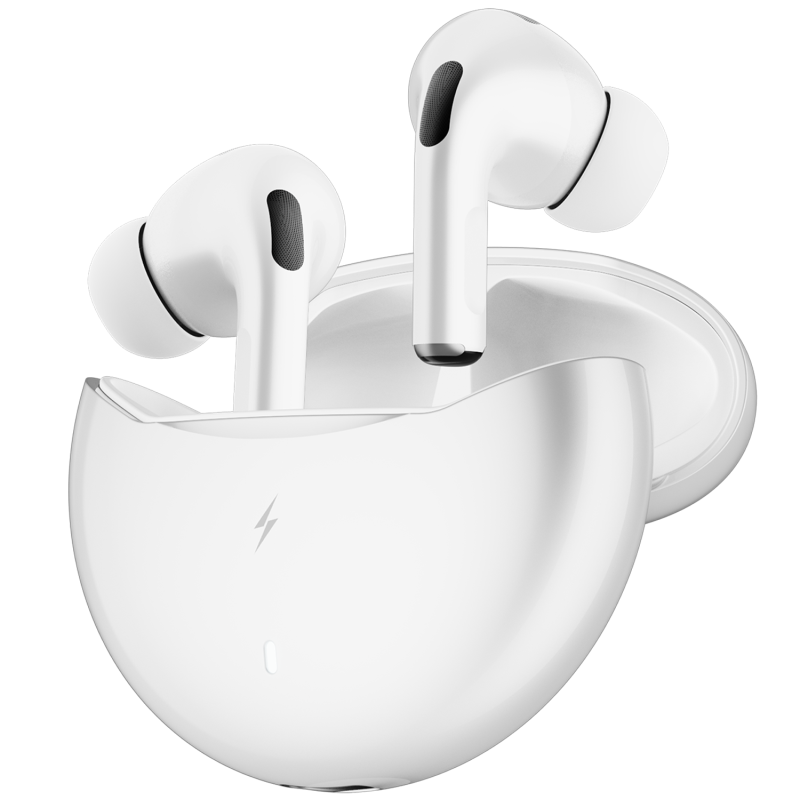 Firepods Aero White Tws Wireless Earbuds With Immersive Sound & Deep Bass
