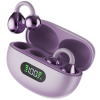 Firepods Aero Clip Lilac Bloom Open Ear Wireless Earbuds With Immersive Sound & Comfortable Fit