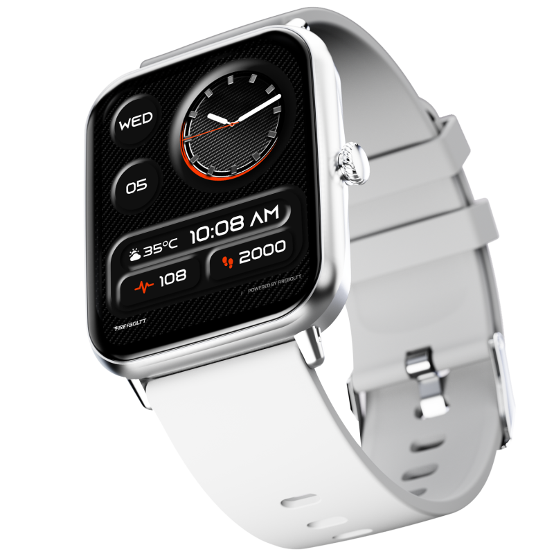 Ninja Call Pro Plus Grey Bluetooth Calling Smartwatch With Fitness Tracking