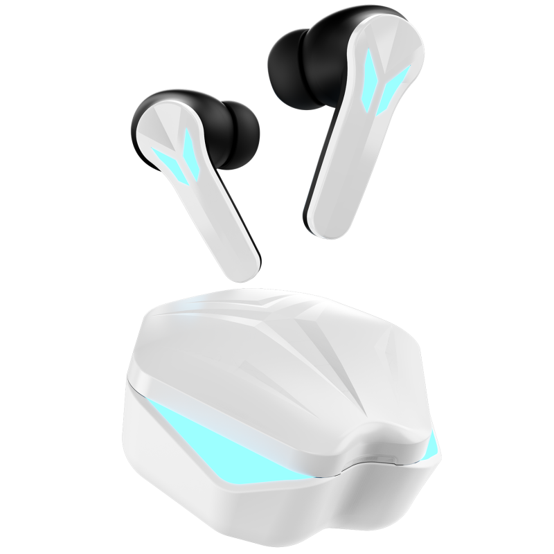 Firepods Aero Shadow Arctic White Tws Wireless Earbuds With Clear Sound & Immersive Audio