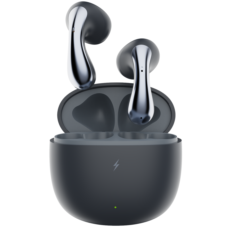 Firepods Aero Lite Blue Tws Wireless Earbuds With Clear Audio & Deep Bass