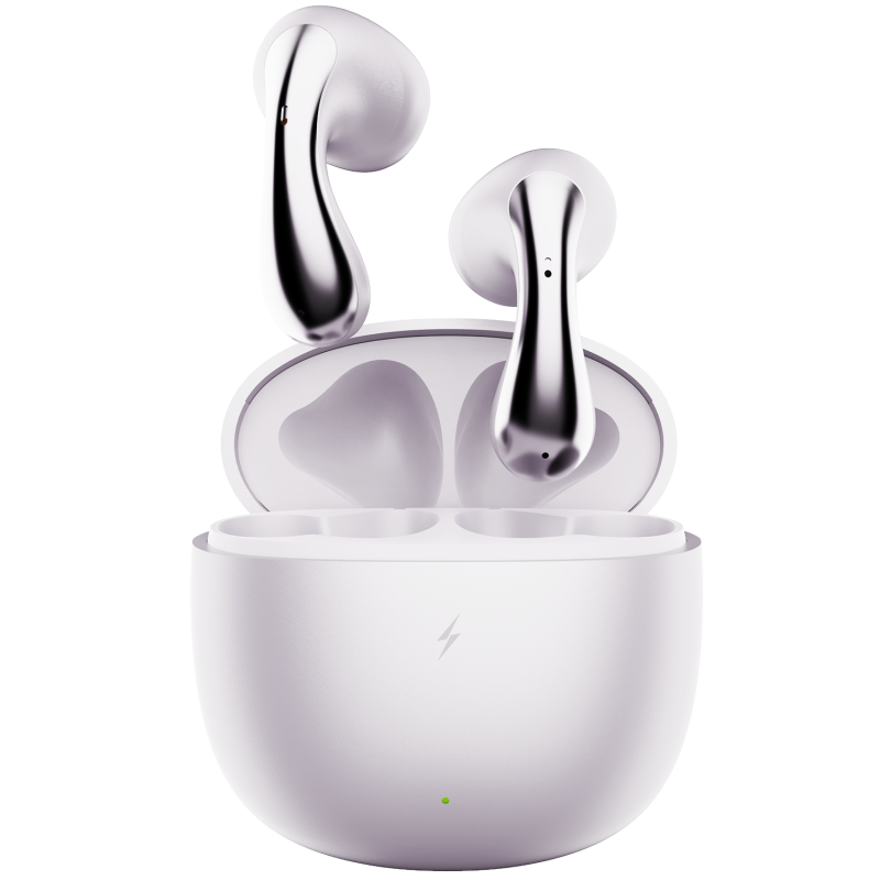 Firepods Aero Lite Frost Pink Tws Wireless Earbuds With Rich Sound & Comfortable Fit