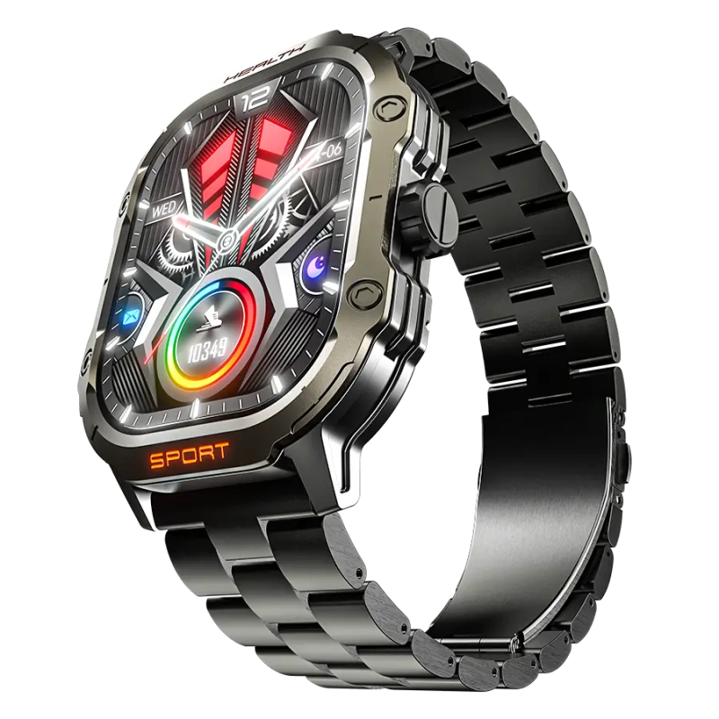 R-013 Luxe Premium Smartwatch With Fitness Tracking & Smart Features