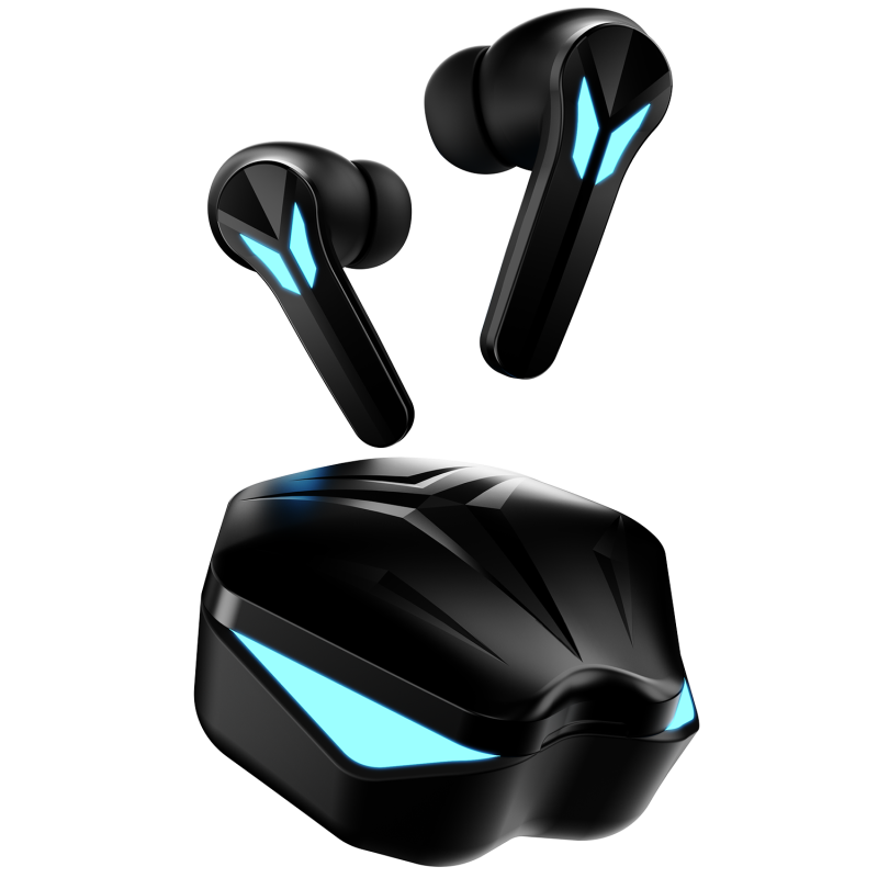 Firepods Aero Shadow Onyx Black Tws Wireless Earbuds With Immersive Sound & Deep Bass