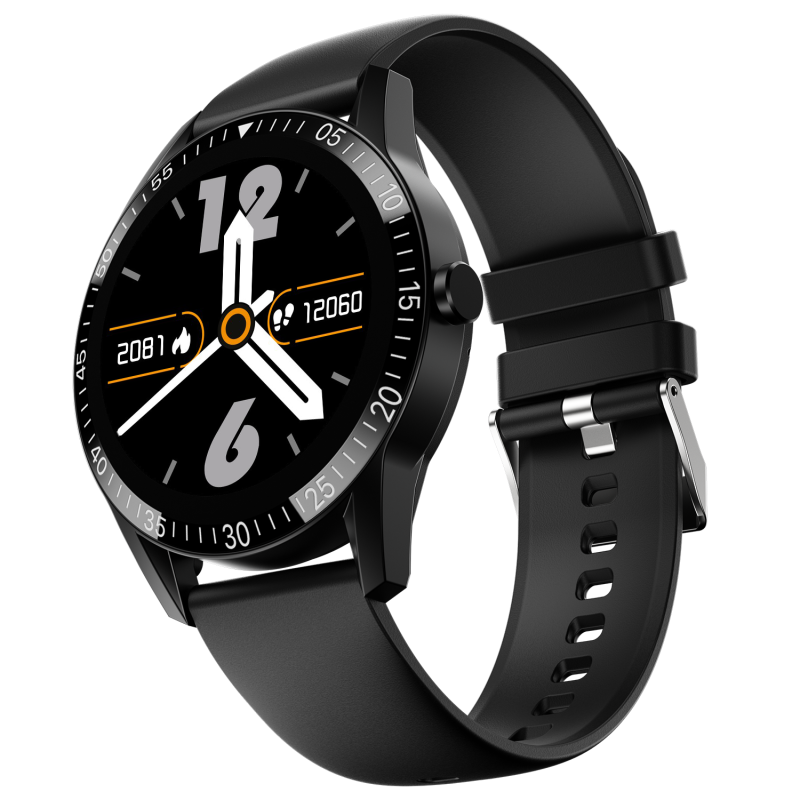 Talk Black Bluetooth Calling Smartwatch With Fitness Tracking